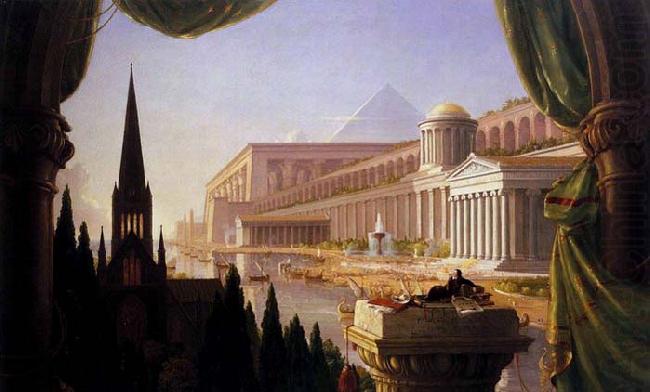 The Architect-s Dream, Thomas Cole